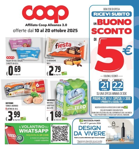 Coop - Dal 10 al 20 ottobre 2025