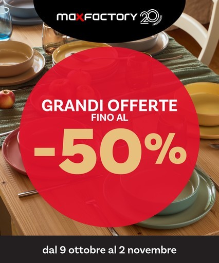 Volantino Max Factory