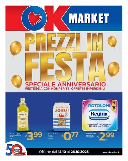 Volantino Ok Market
