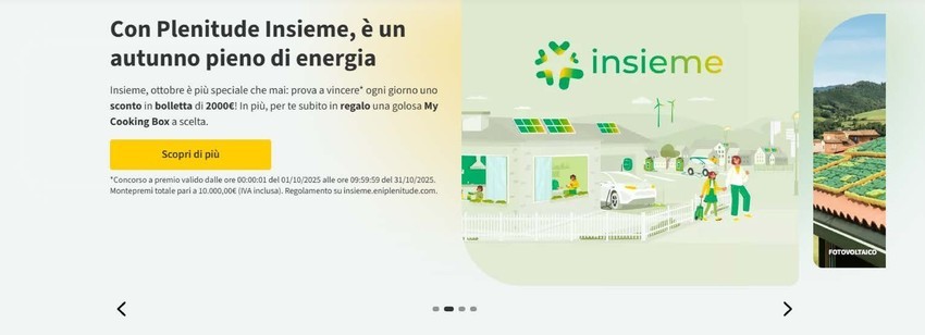 Eni Plenitude - Con Plenitude Insieme, e un autunno pieno di energia