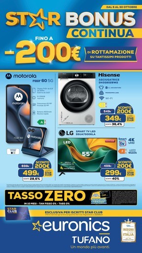 Euronics - STAR BONUS CONTINUA