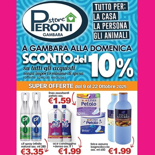 Volantino Supermercati Peroni