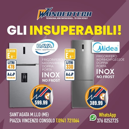 Volantino New Wondertech