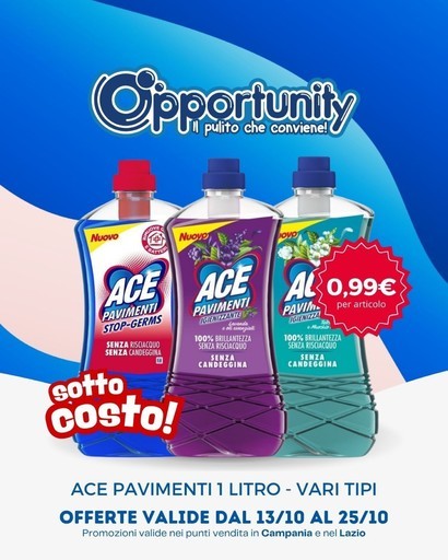 Volantino Opportunity Shop