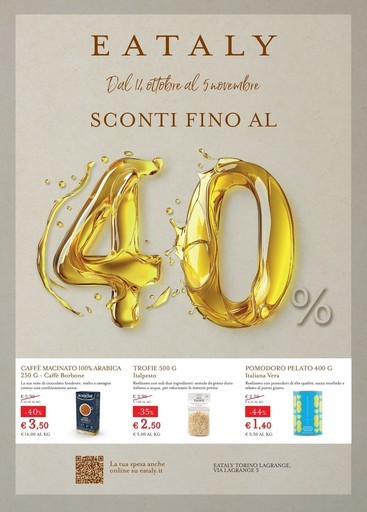 Volantino Eataly