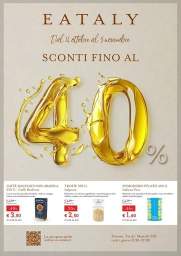 Volantino Eataly