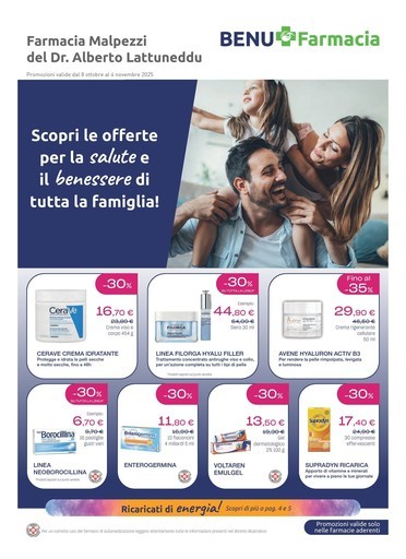 Volantino BENU Farmacia