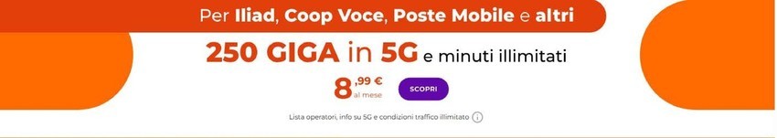 Volantino Wind tre