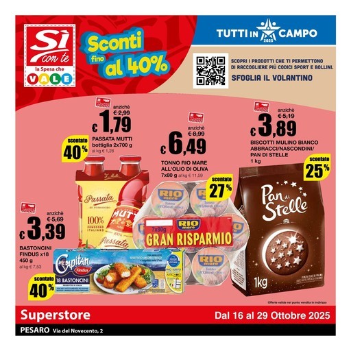 Volantino Si con te superstore
