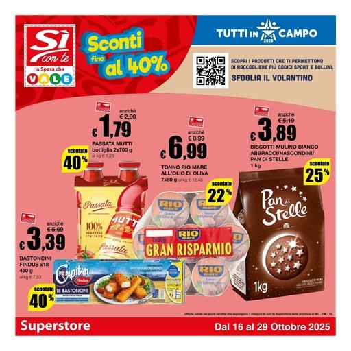Volantino Si con te superstore