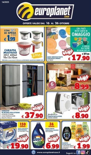 Volantino Europlanet Casa