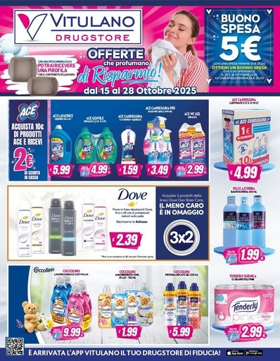 Volantino Vitulano drugstore