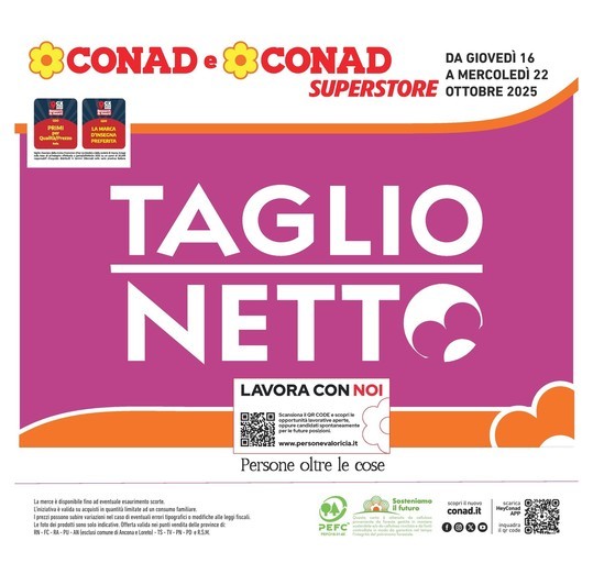 Conad Superstore - Taglio Netto