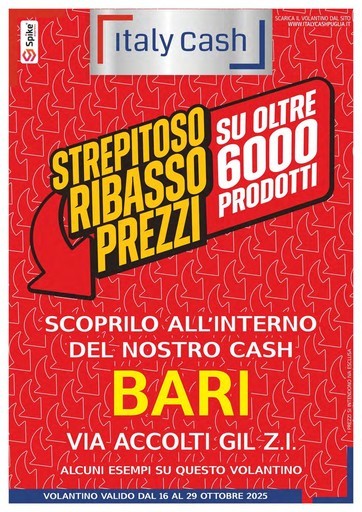 Italy Cash Puglia - STREPITOSO RIBASSO PREZZI