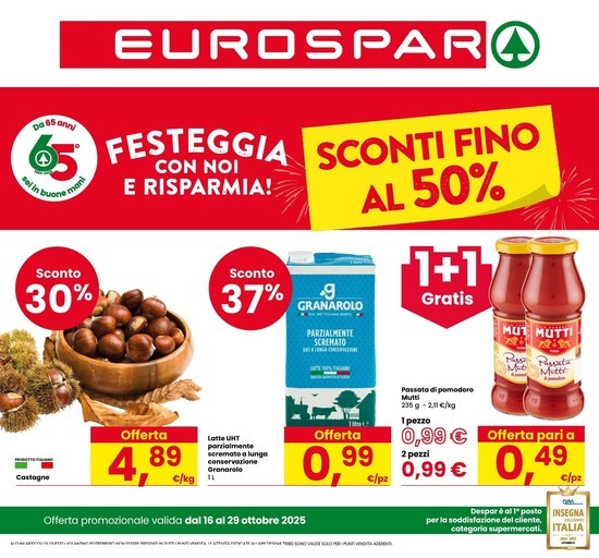 Volantino Eurospar