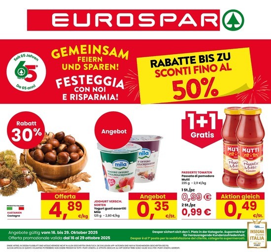 Volantino Eurospar