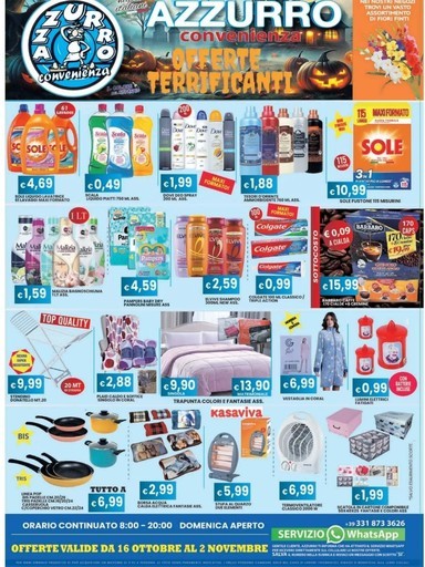 Volantino Azzurro Convenienza
