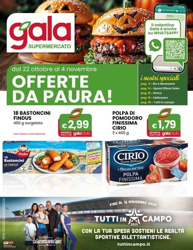 Volantino Gala Supermercati