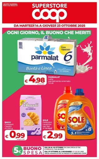 Volantino Coop