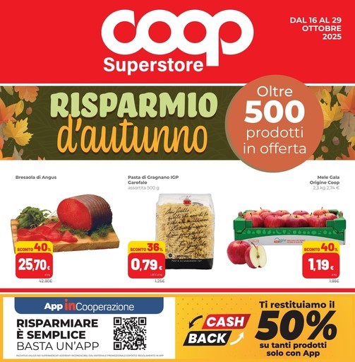 Volantino Coop Alleanza Superstore