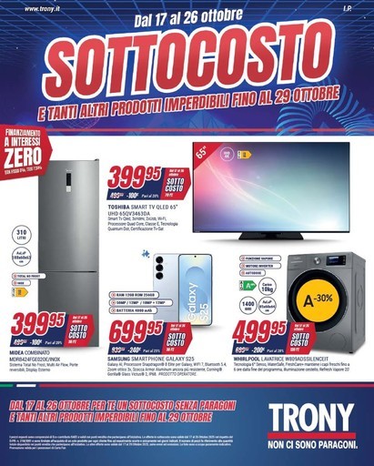 Volantino Trony