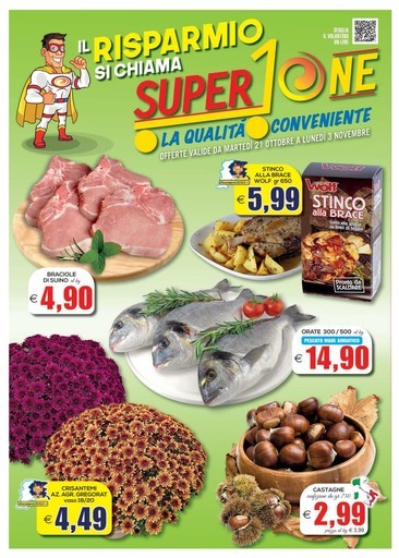 Volantino Supermercato SuperOne