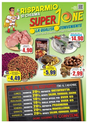 Volantino Supermercato SuperOne