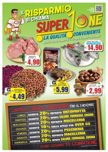 Volantino Supermercato SuperOne