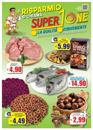 Volantino Supermercato SuperOne