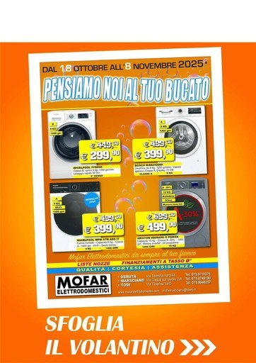 Mofar Elettrodomestici - Pensiano noi al tuo bucato
