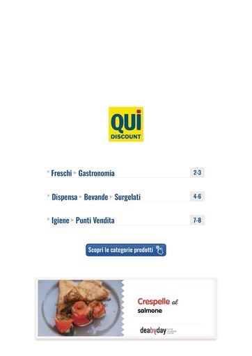 Volantino Qui Discount