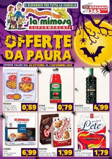 Volantino La Mimosa Supermercati