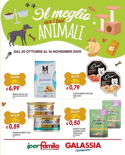IperFamila - IL MEGLIO PER I TUOI ANIMALI