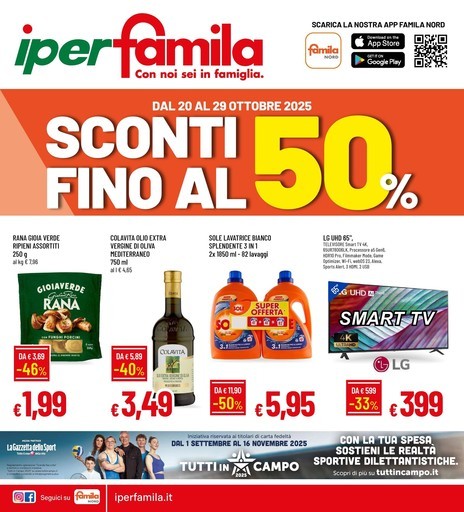 IperFamila - SCONTI FINO AL 50%