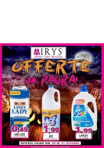 Irys - Offerte da paura!