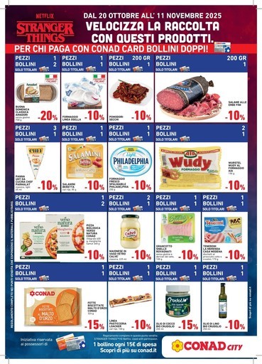 Volantino Conad City