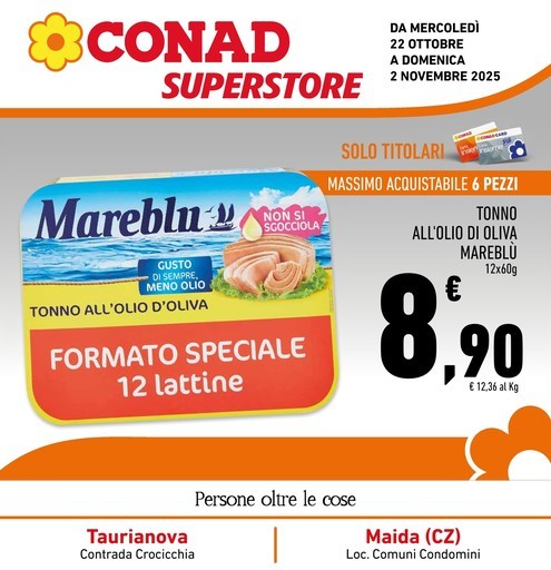 Volantino Conad Superstore