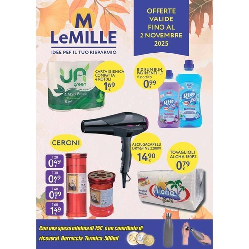 Volantino Le Mille