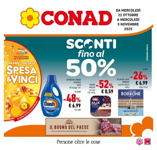 Conad - Sconti fino al 50%