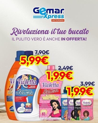 Volantino Gemar Detersivi