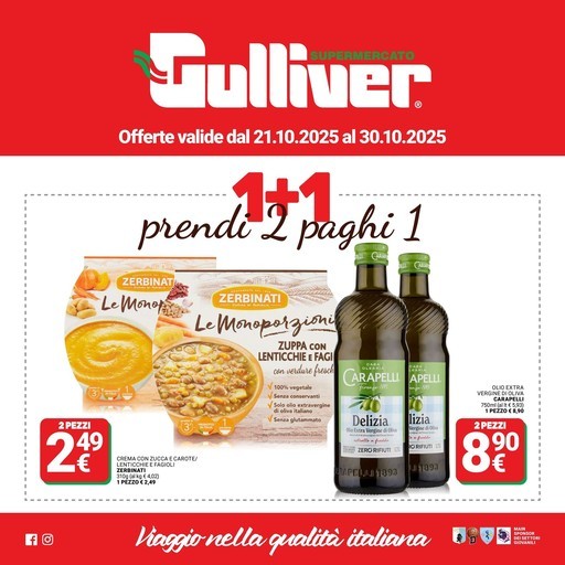 Gulliver - Prendi 2, paghi 1