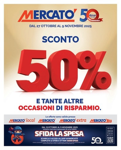 Mercatò Extra - Sconto 50%