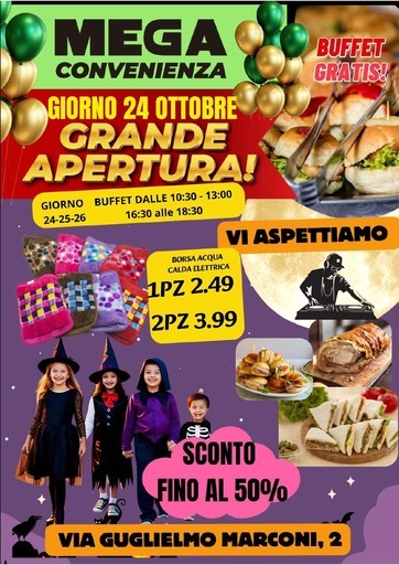 Mega - Grande apertura!