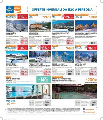 Volantino Eurospin Viaggi