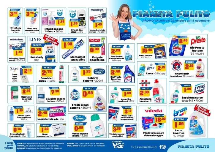 Volantino Pianeta Pulito