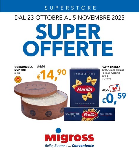 Volantino Migross Superstore
