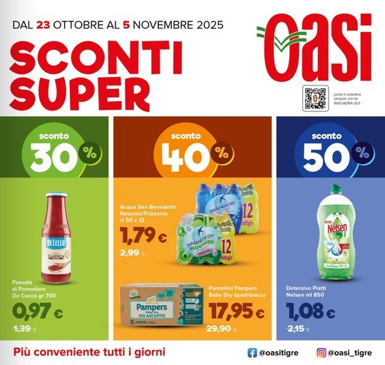 Oasi - Sconti super