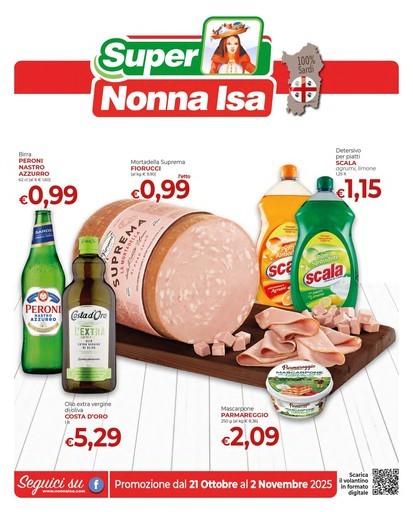 Volantino Supermercati Nonna Isa