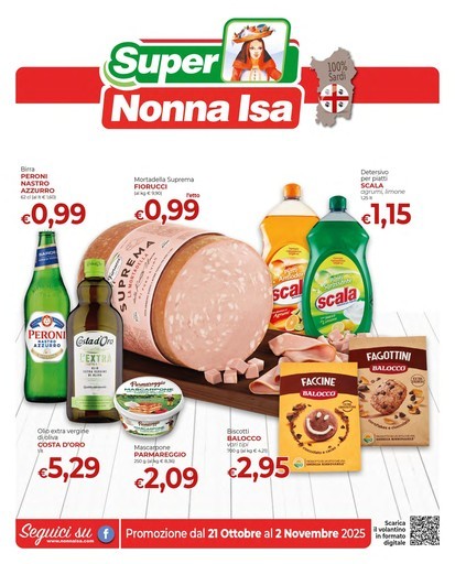 Volantino Supermercati Nonna Isa