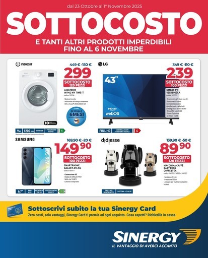 Volantino Sinergy